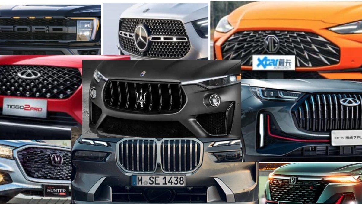 Transporte.- Una exposición de modelos de carros.