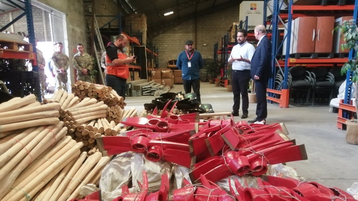 Gestión. La entrega de ayudas para Ecuador se dividirá en etapas.