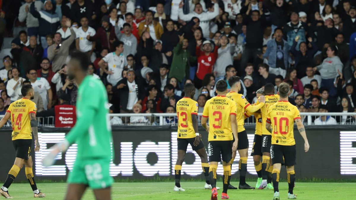 Barcelona venció a Liga de Quito, en Casa Blanca, luego de 25 años.