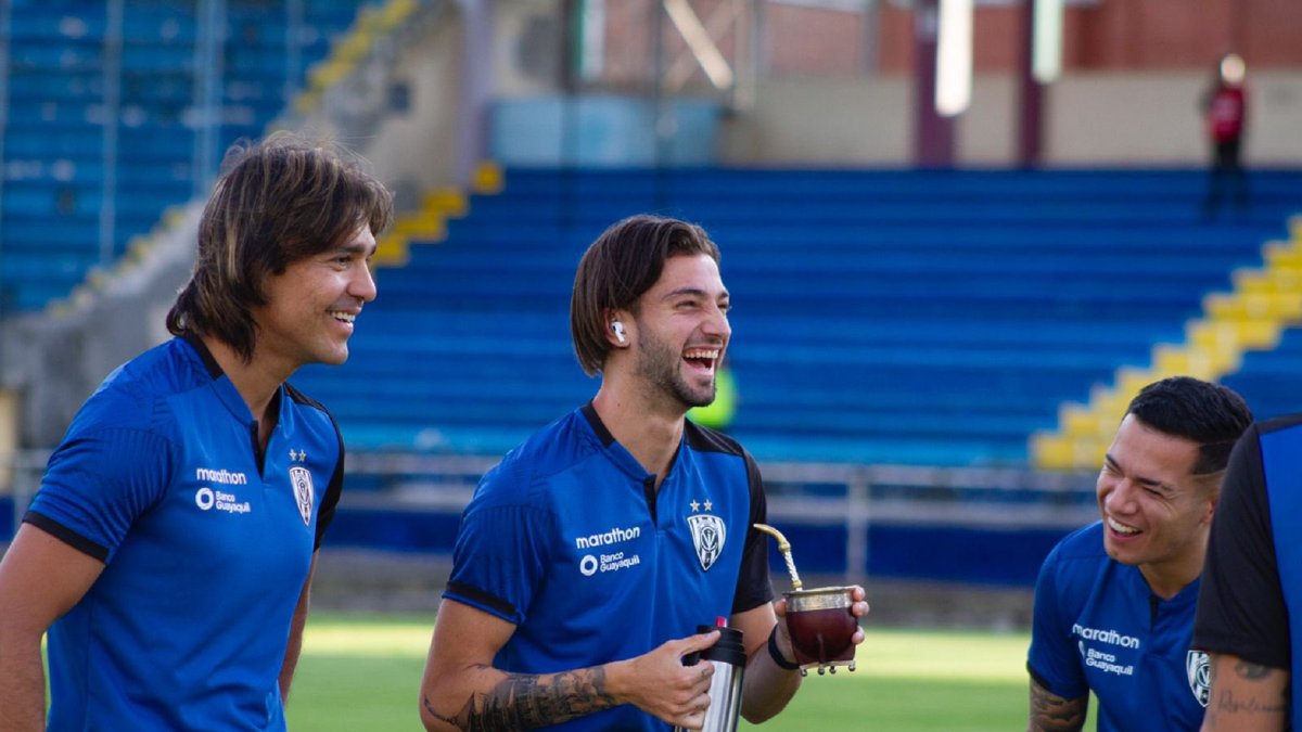 Marcelo Moreno y Lautaro Díaz, los hombres gol de Independiente del Valle.