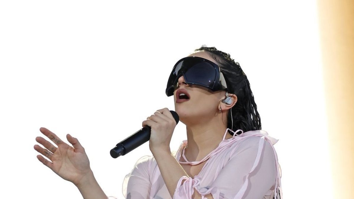 Rosalía dejó con la boca abierta al público con su cautivante intervención musical.