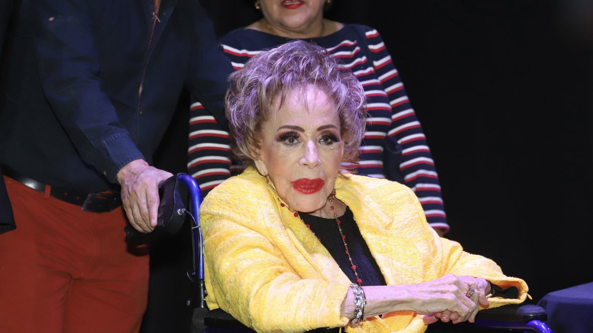Silvia Pinal, de 91 años, una de las últimas estrellas del cine oro de México.