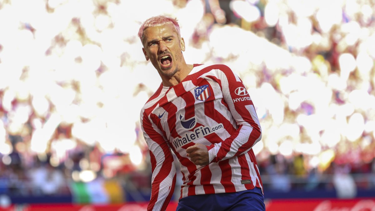 Antonine Griezmann anotó los dos únicos tantos con que el Atlético venció.