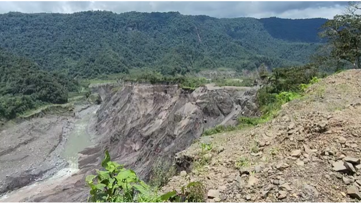 Captura. Los habitantes registraron en vídeos la situación del lugar.