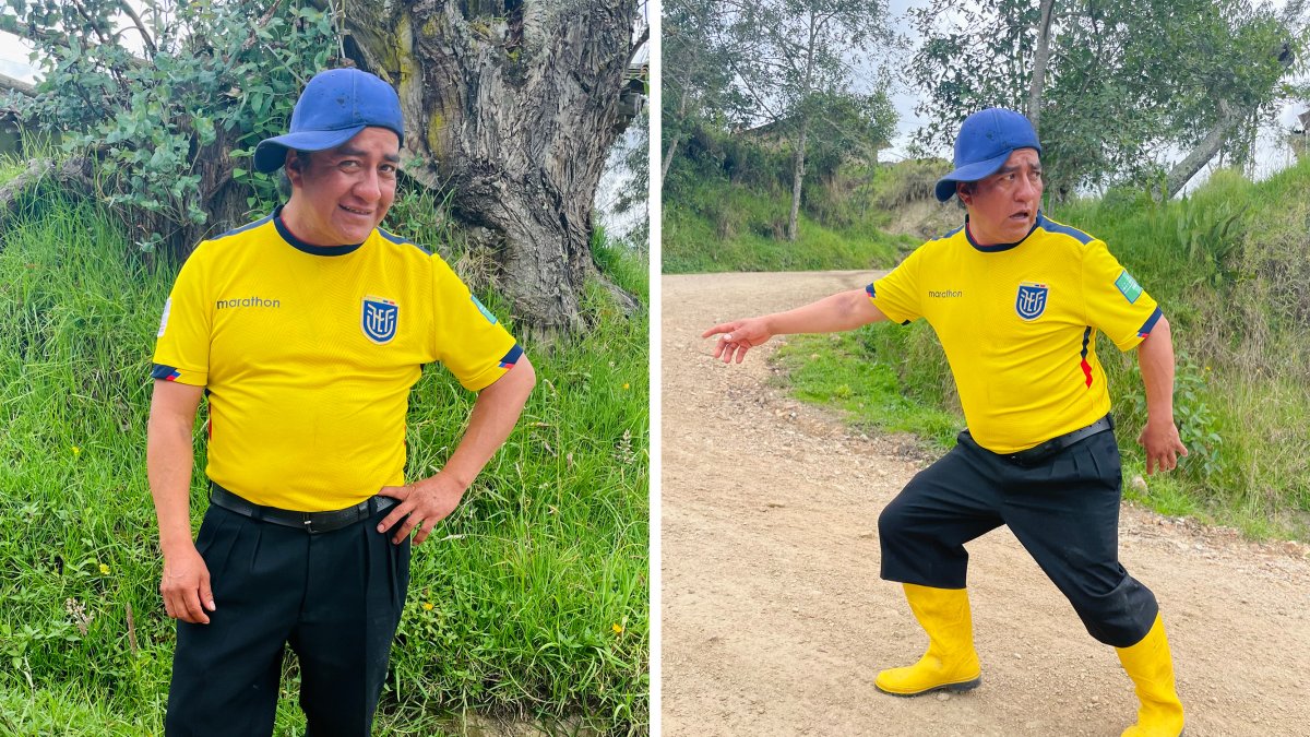 Ángel Polivio Paqui tiene 46 años.