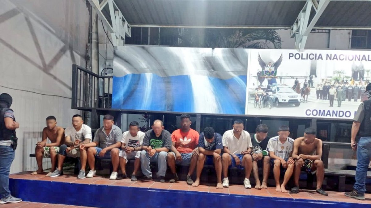 Los detenidos pertenecerían a la banda criminal 'Las Águilas'.