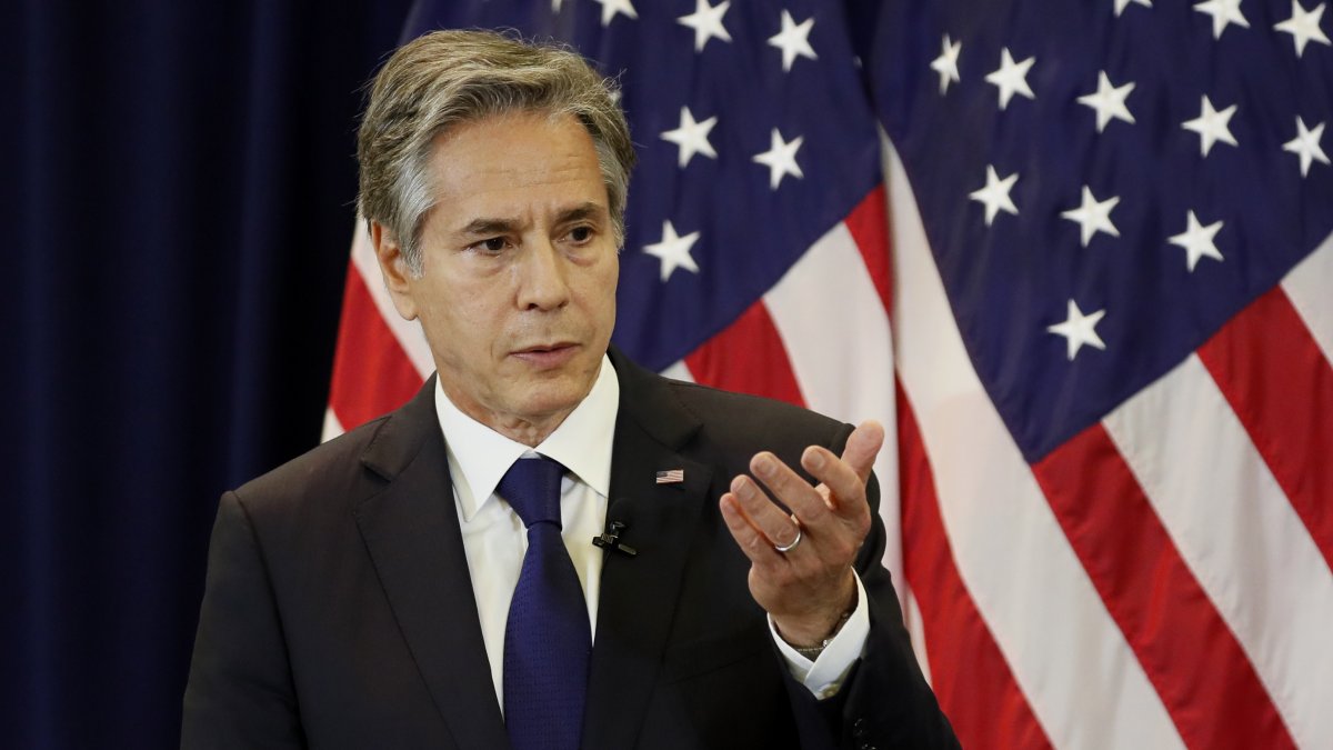 El secretario de Estado de EE.UU., Antony Blinken, en una fotografía de archivo.