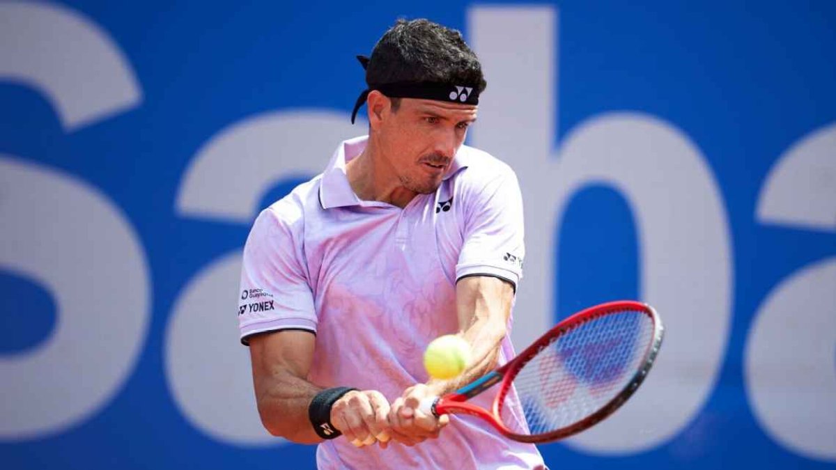 Gómez perdió dos sets ante el búlgaro Grigor Dimitrov.