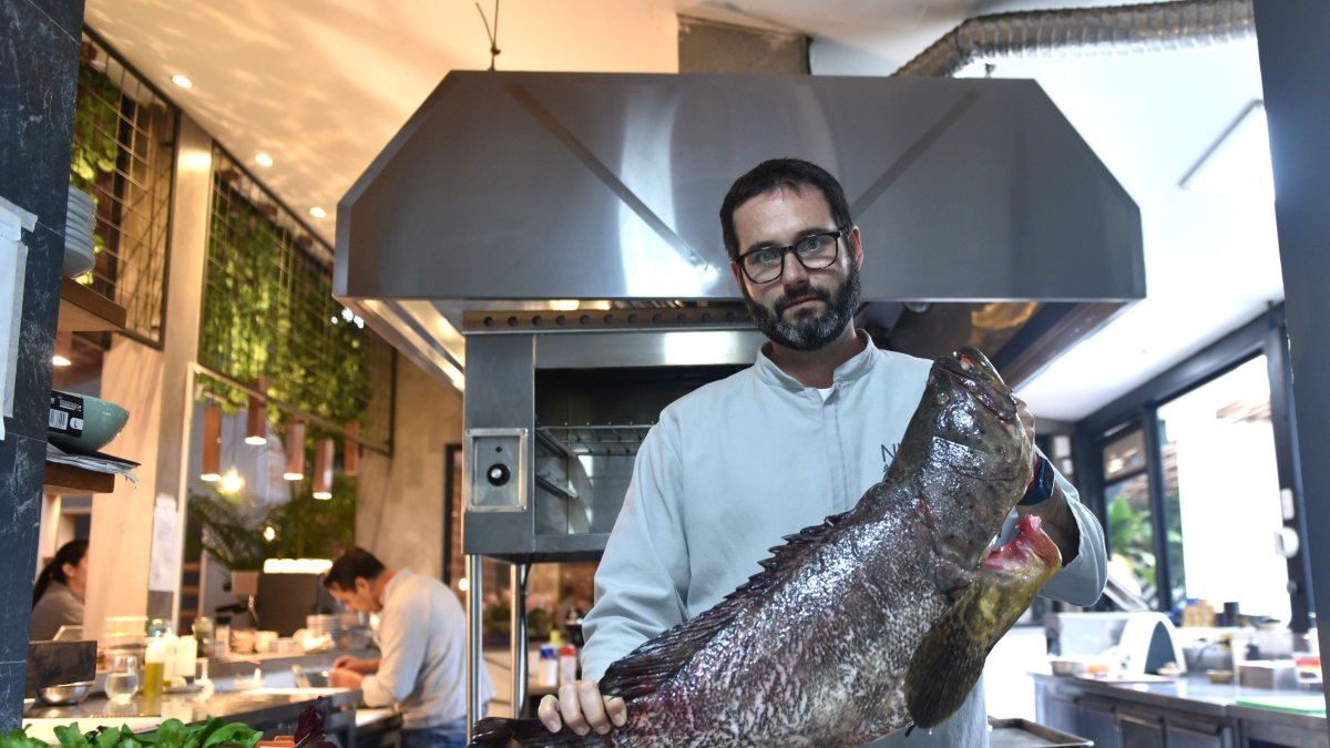 José Sogues lleva cuatro años al frente del restaurante de comida ecuatoriana de autor.