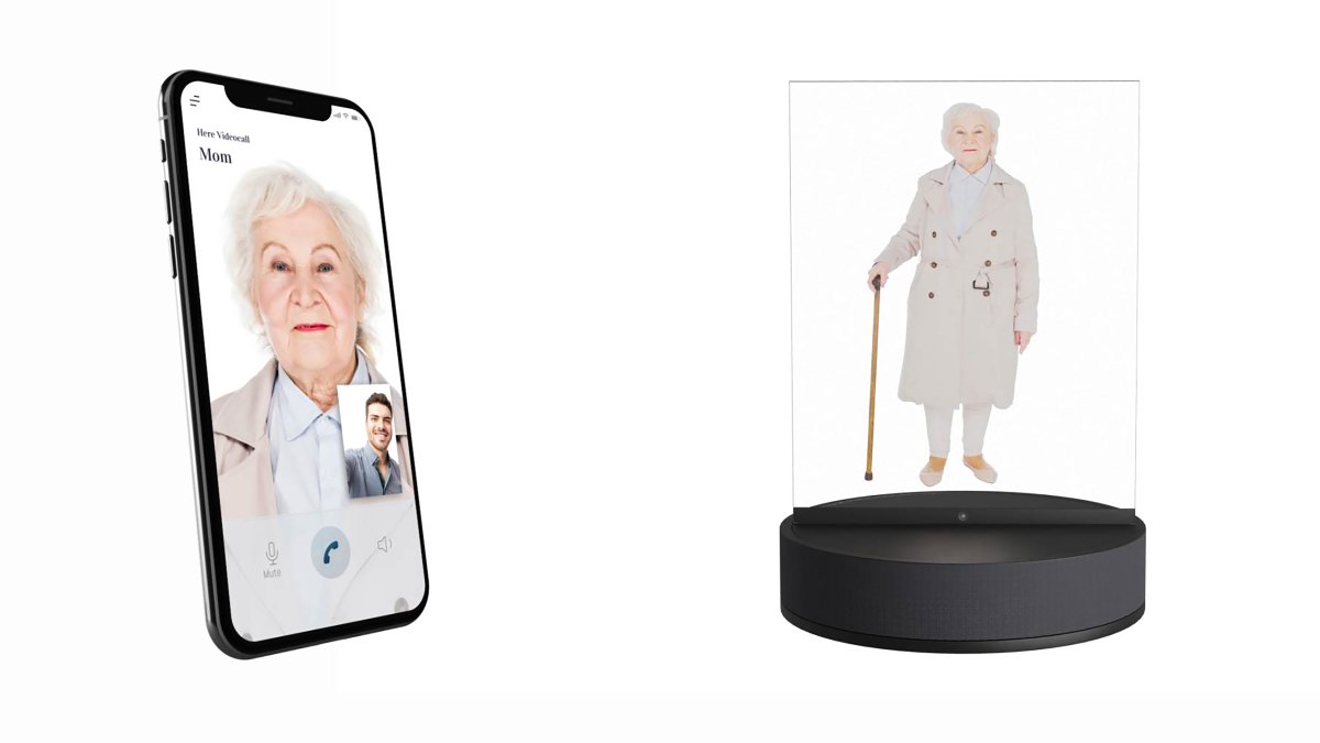 Vivencial. Este  es el dispositivo de réplica virtual Here-ai.