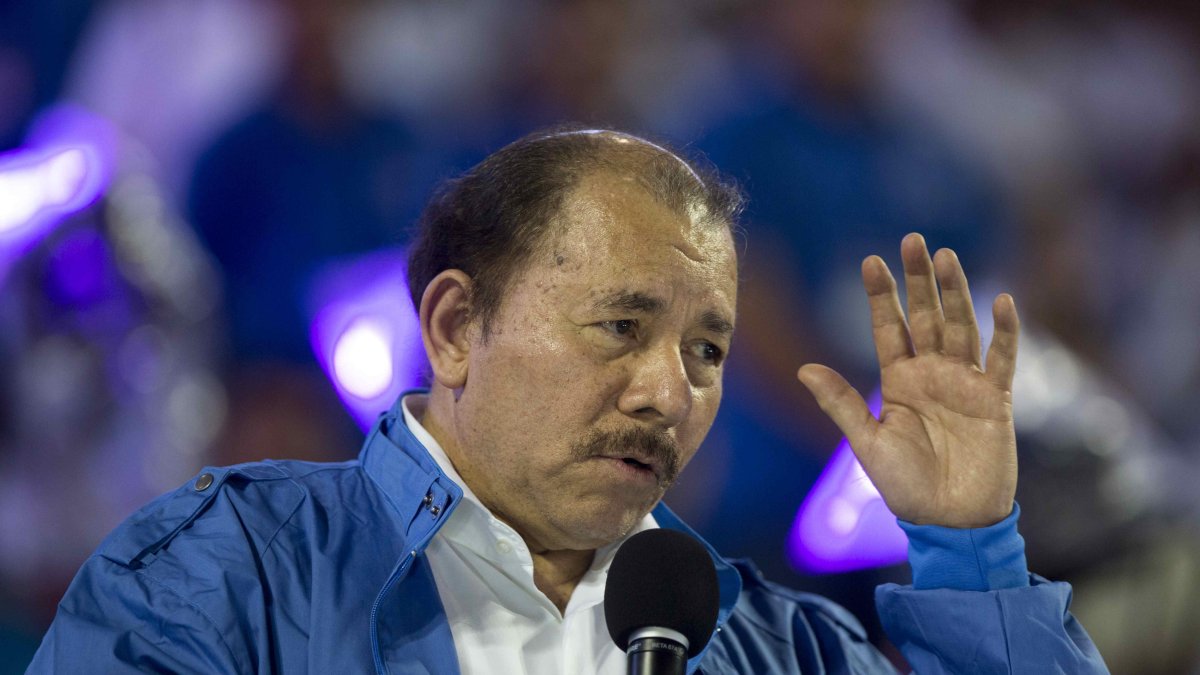 Fotografìa de archivo del presidente de Nicaragua, Daniel Ortega. EFE/Jorge Torres