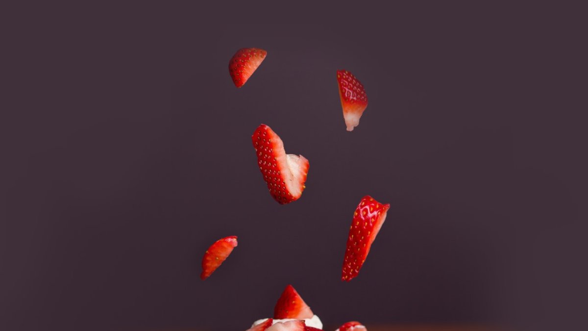 Delicioso crepes de frutilla  para preparar a mamá en su día