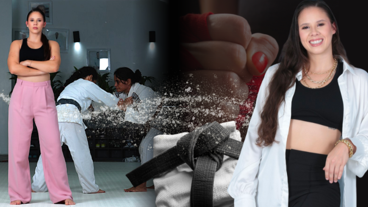 El deporte es su camino para guiar a las mujeres a ser valientes y fuertes cada día.