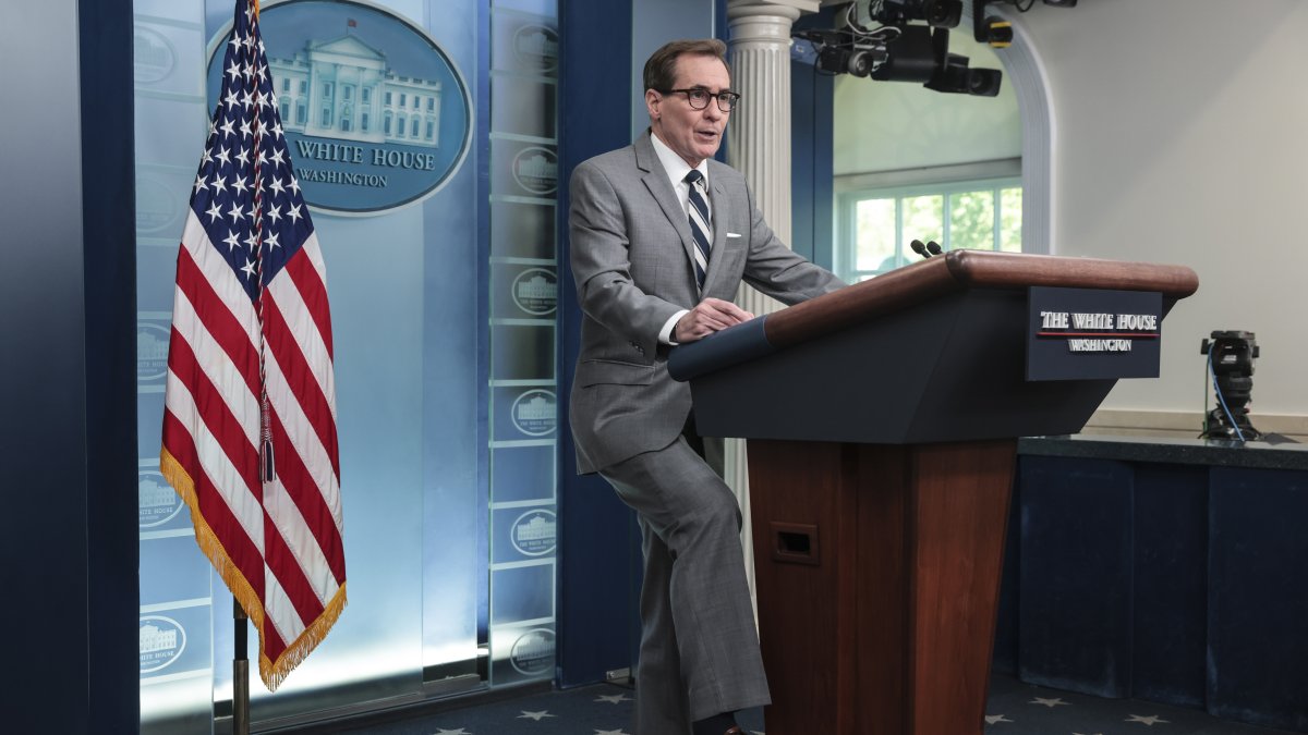 El Asesor de Seguridad Nacional para Comunicaciones Estratégicas, John Kirby.