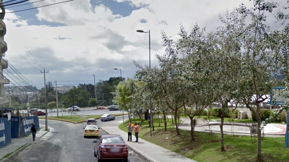 Referencia. En este sector se produjo el intento de asalto.