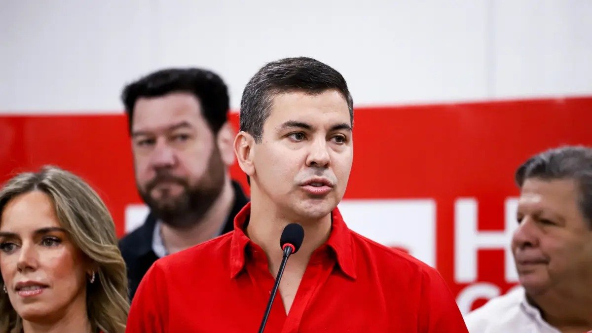 El candidato a la Presidencia de Paraguay, Santiago Peña, en una fotografía de archivo.