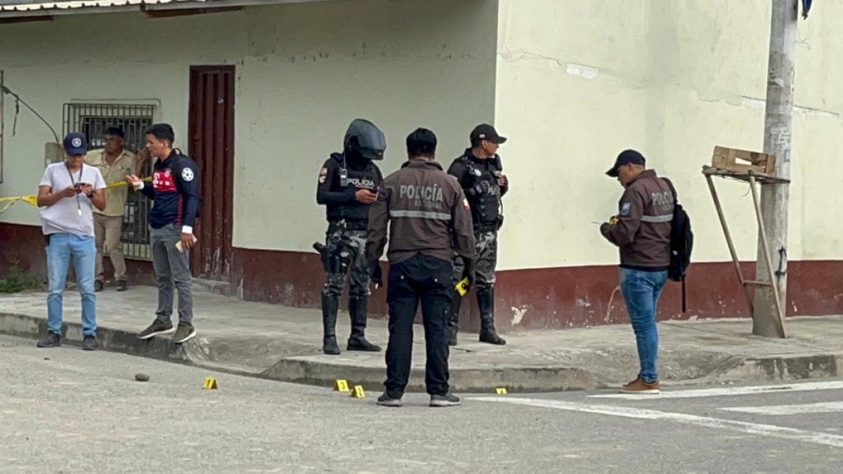 Cuatro indicios balísticos había en la escena del crimen.