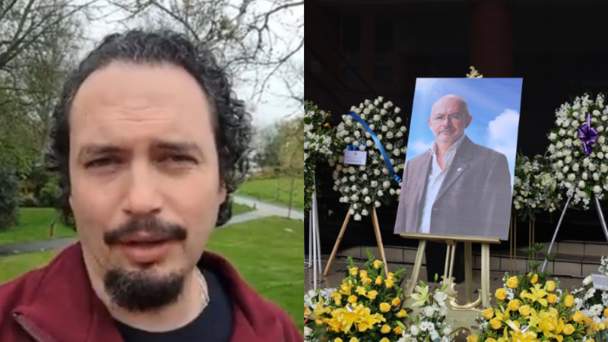 En un video de dos minutos y viento segundos, el cantante destacó la vida del académico