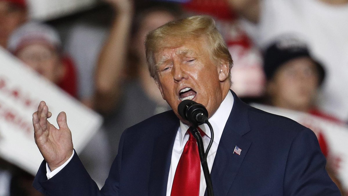 El expresidente de EE.UU. Donald Trump, en una fotografía de archivo.