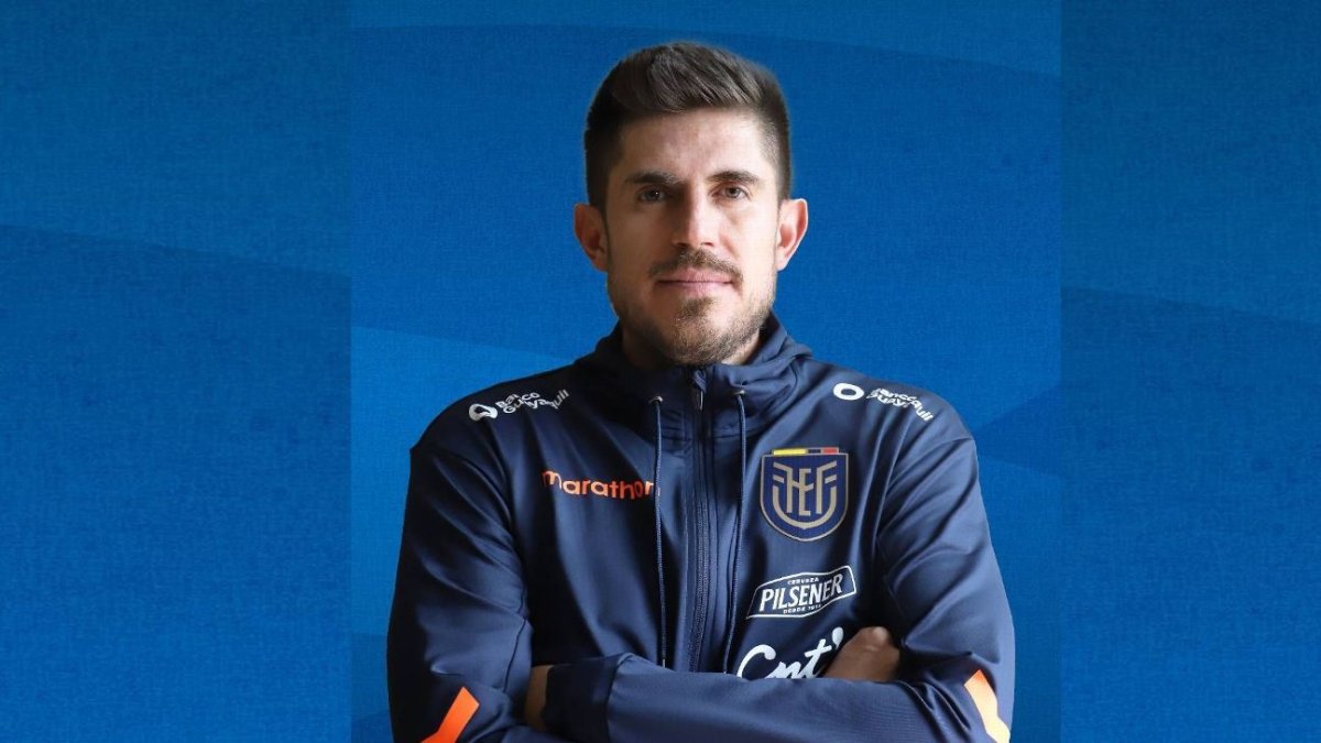 Diego Martínez, entrenador de Ecuador Sub-17.