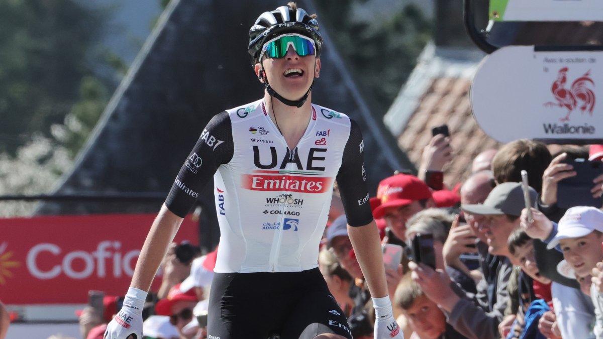 El ciclista de UAE  Emirates venía de ganar la Amstel Gold Race y la Flecha Valona.