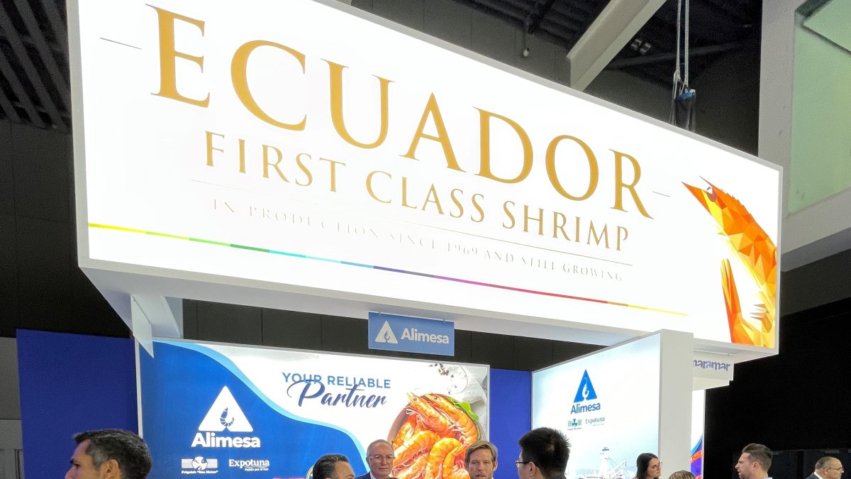 Las exportadoras locales están ubicadas en el pabellón más grande del evento.