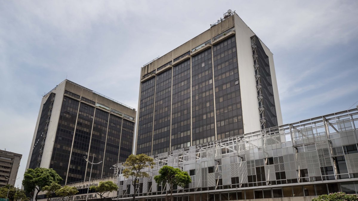 Pistas. La sede de Petróleos de Venezuela, SA (PDVSA), en Caracas.
