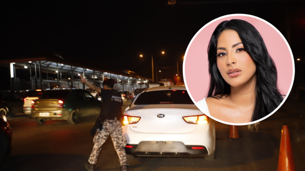 Luisa Espinoza se subió a este vehículo luego de salir de la cárcel.