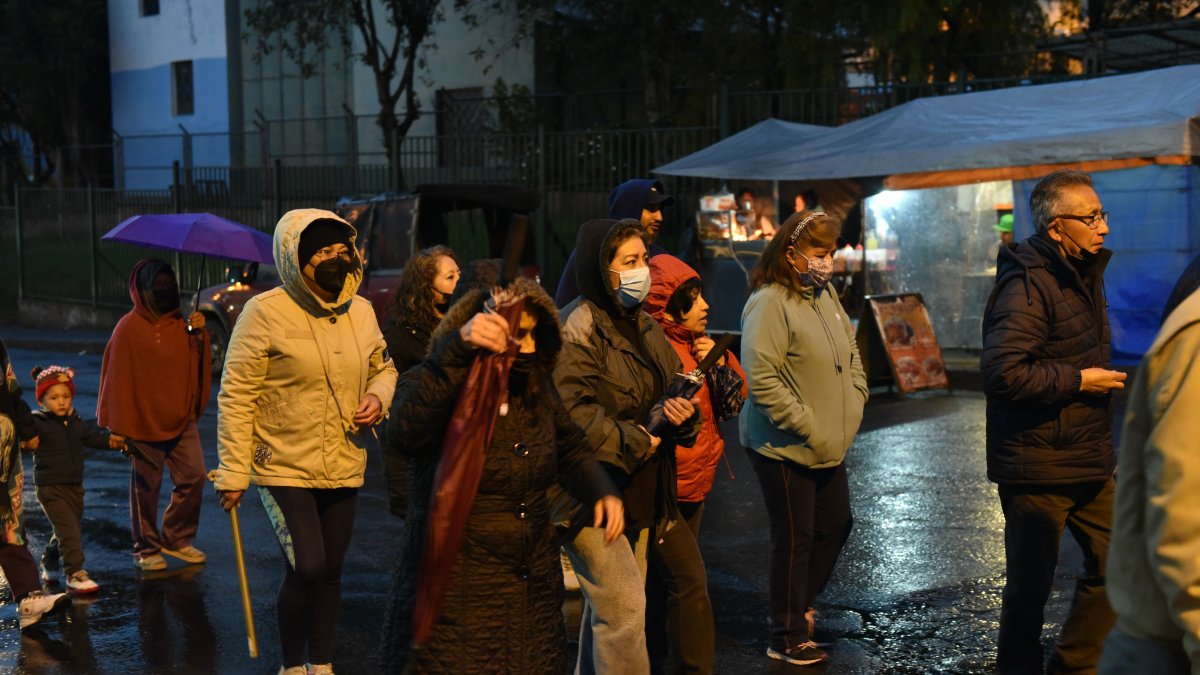 Marcha por la seguridad en Chilibulo.