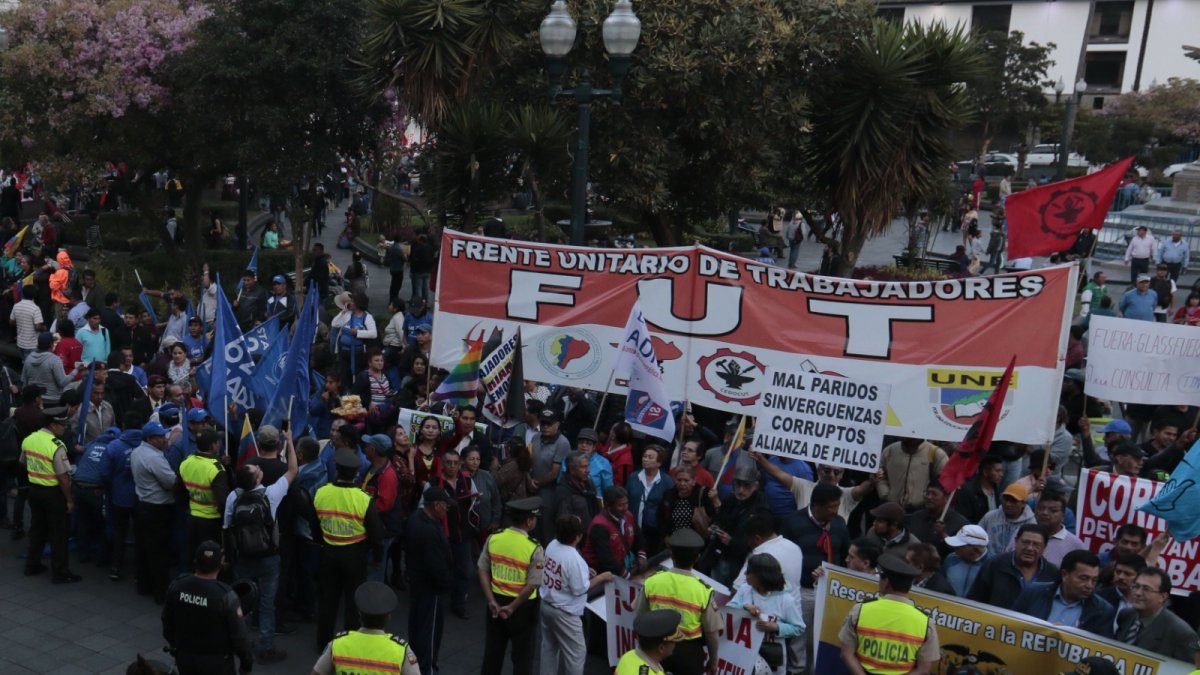 A los sindicalistas se unirán varias organizaciones sociales que reclaman acciones del Gobierno o su salida.