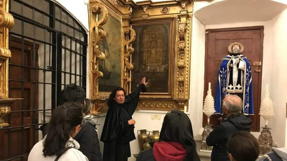 Programa. Personajes del Quito histórico dirigen los recorridos por la urbe.