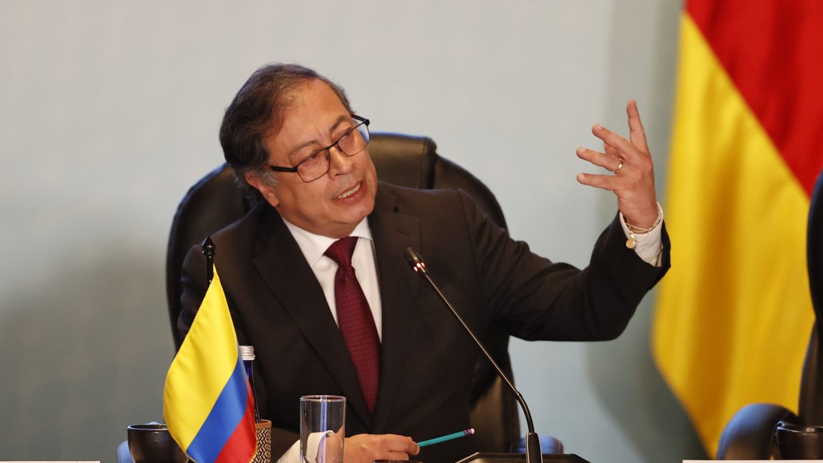 El presidente colombiano, Gustavo Petro, en una foto de archivo.