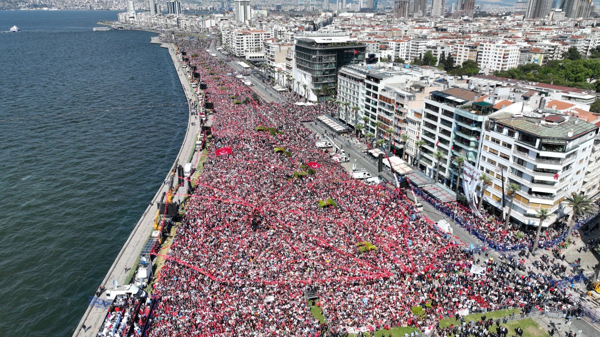 Escena. La vista con un drone. 