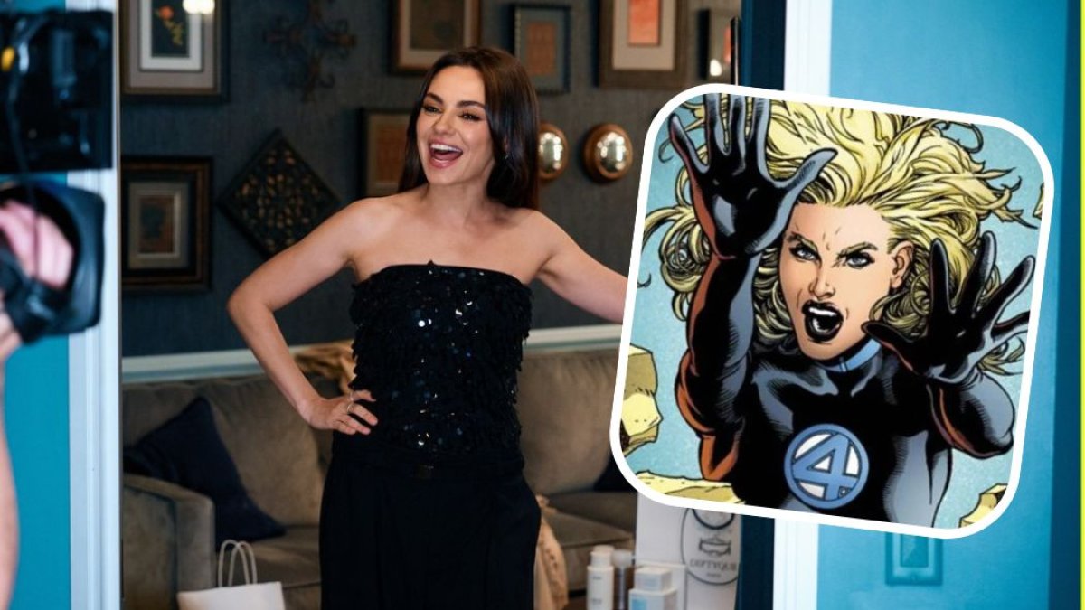 Sue Storm es la Mujer invisible en los Cuatro fantásticos