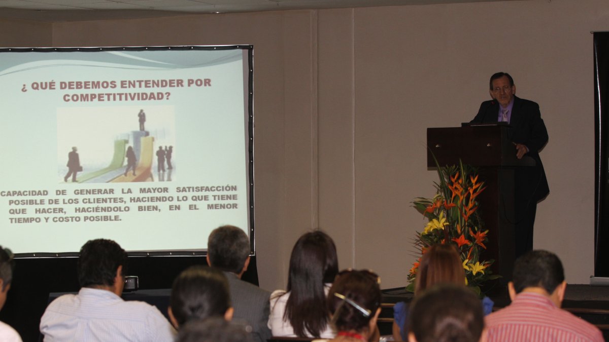 Referencial.- Una conferencia sobre talento humano que se dio en Guayaquil en el pasado.
