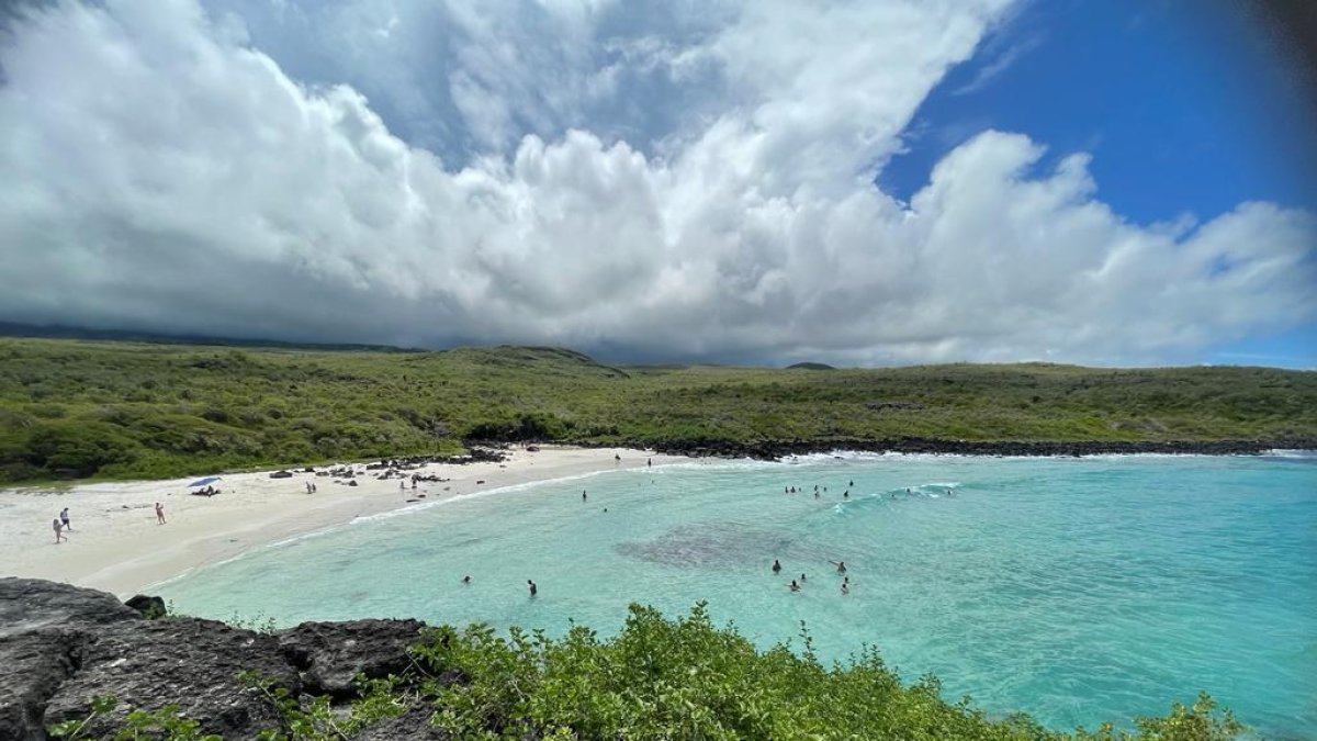Puerto Chino es una de las payas con el agua más cristalina y la arena más blanca y fina que se encuentra en la isla San Cristóbal