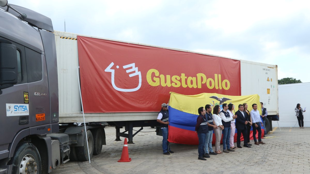 El envío se realizó este 2 de mayo, por vía marítima.