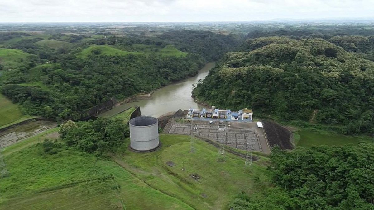 Imagen referencial de la presa Daule-Peripa.