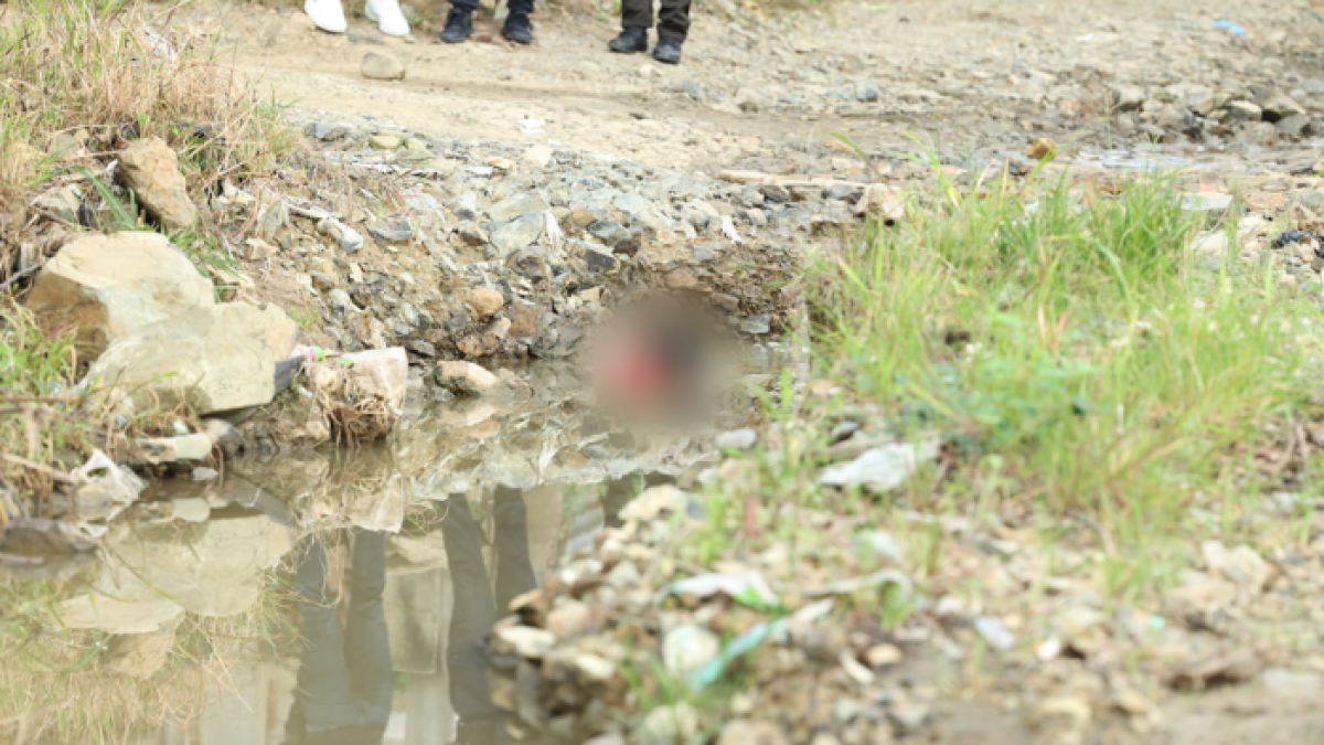 En el distrito Nueva Prosperina, un hombre fue encontrado muerto atado de pies y mano.