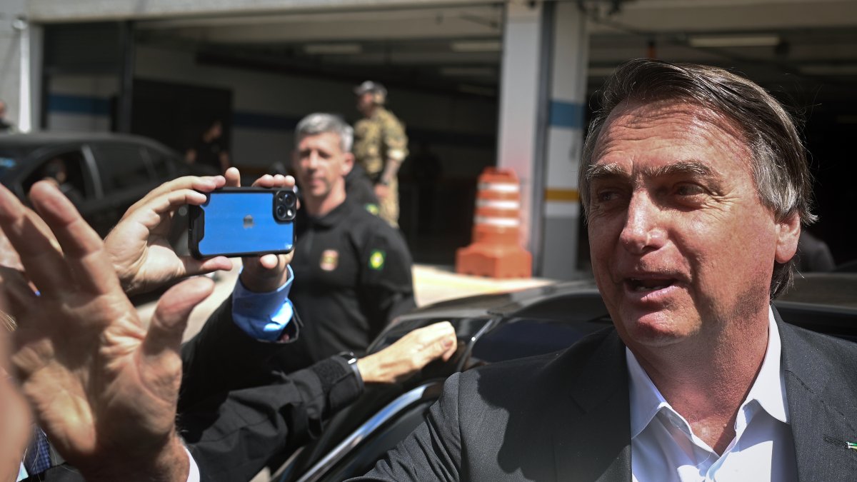 El expresidente de Brasil, Jair Bolsonaro en una imagen reciente.