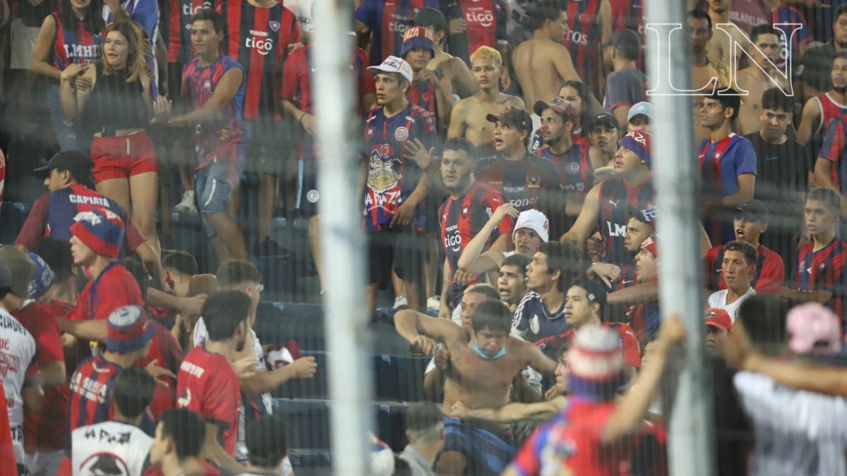 El hecho sucedió luego del partido de Copa Libertadores.