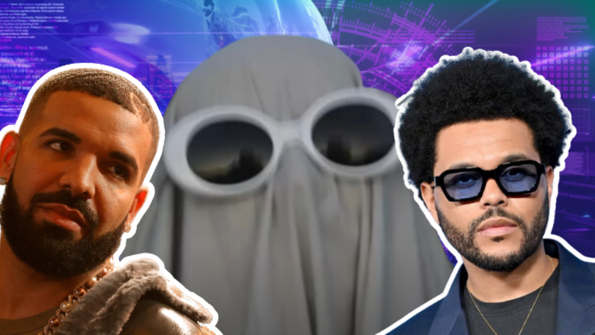 La mayor controversia se da por una canción inédita creada por Ghostwriter977 con las voces de Drake y The Weeknd que generó todo con IA