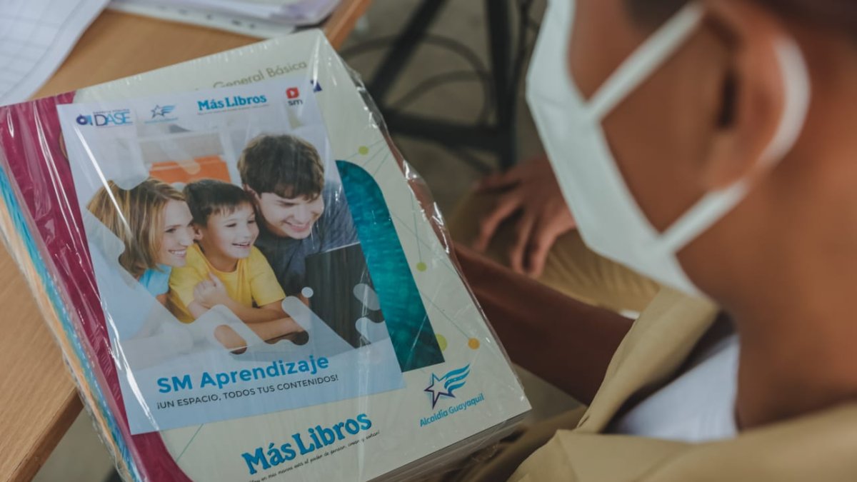 Textos. Fueron entregados desde la administración de Jaime Nebot.