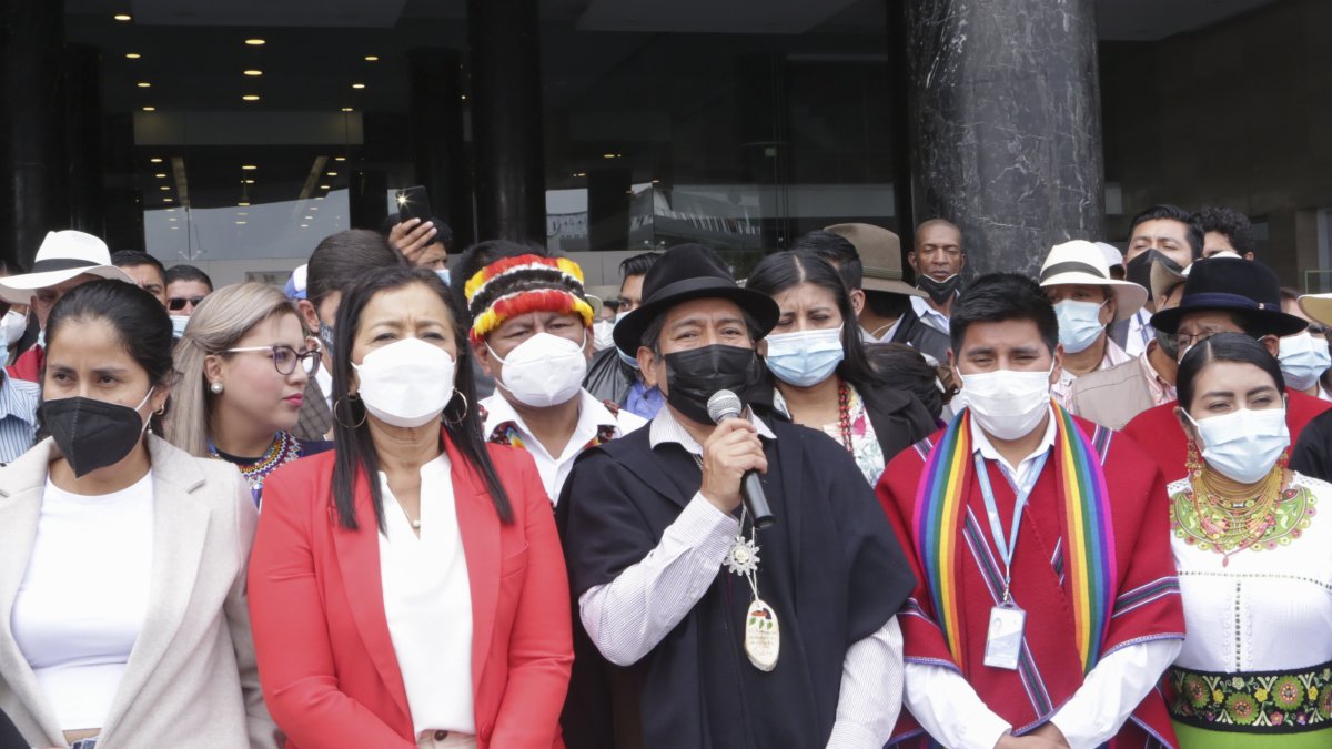  Las pugnas en Pachakutik y  Guadalupe Llori se evidenciaron desde que encabezaba la Asamblea Nacional.