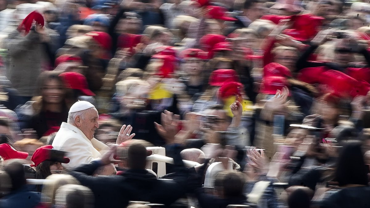 Imagen de archivo del papa Francisco en el Vaticano.