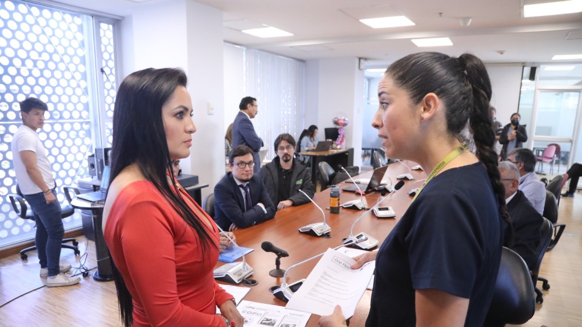 La petición fue presentada a la Asambleísta Yeseña Guamaní.