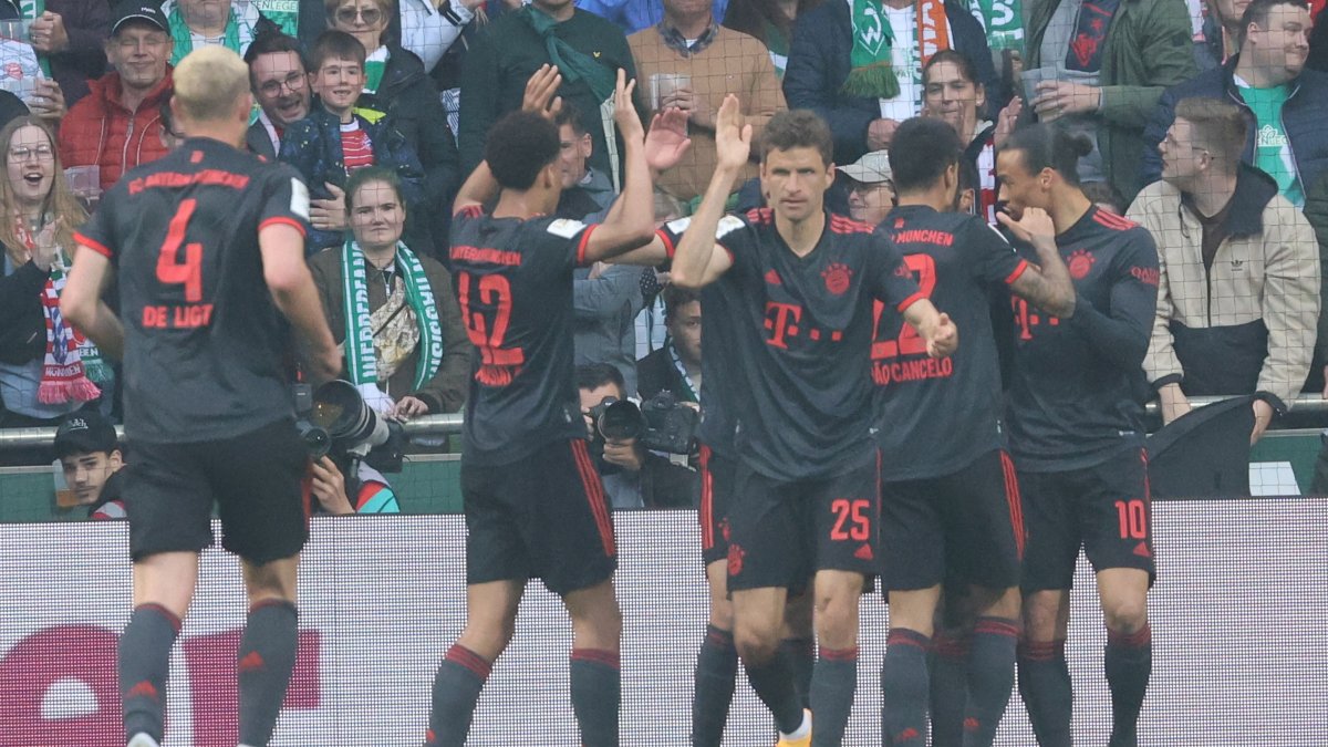 El Bayern obtuvo una importante victoria en el campo del Werder Bremen.