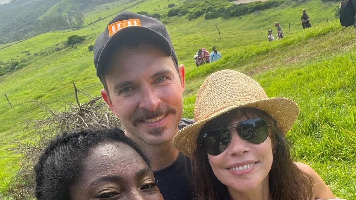 Con Manolo Cardona y Maribel Verdú.