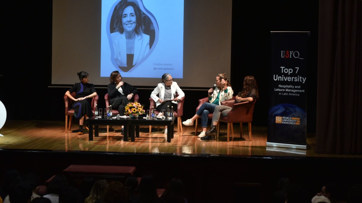 Charla. Las cocineras hablaron sobre sostenibilidad, historia y género.