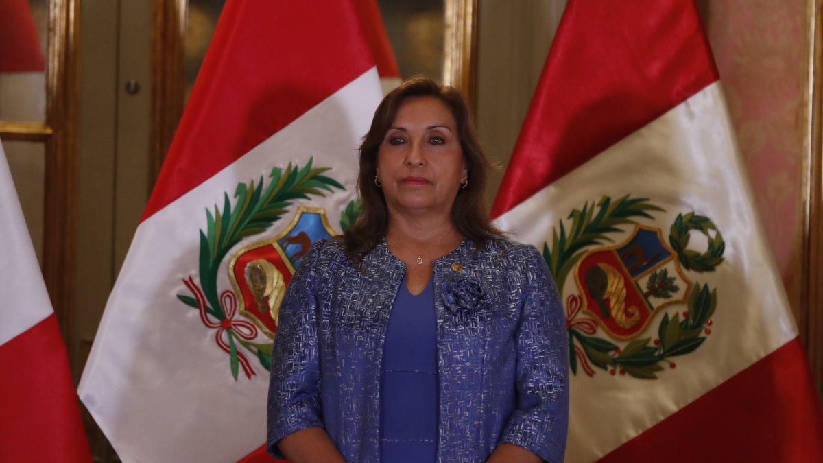 Aprovechó para recordar las numerosas crisis que han atravesado Perú los últimos tiempos, dijo Dina Boluarte, president de Perú